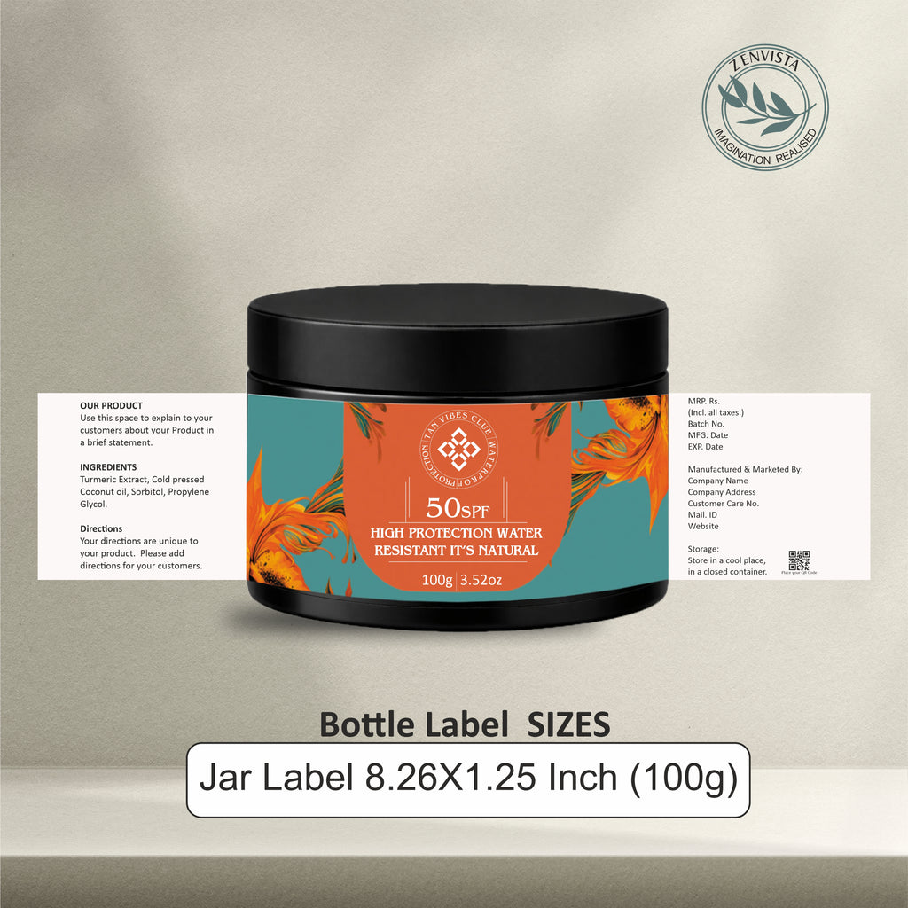 Product Label Template Editable Cosmetic Label Template Skin Care Labe ...