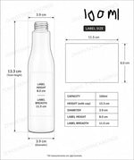 Load image into Gallery viewer, [ZMT75] Transparent Yellow Bottle With Gold White Mist Spray Pump - 100ml
