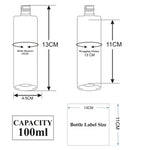 Load image into Gallery viewer, [ZMT52] Frosted Bottle With White Lotion Pump And AS Over Cap - 100ml

