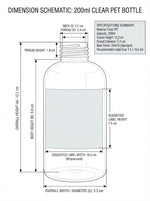 Load image into Gallery viewer, [ZMT143] Transparent Boston Clear Round Bottle With White Mist Spray Pump 100 ml , 200 ml &amp; 300 ml
