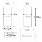 Load image into Gallery viewer, [ZMW131] White  Bottle With White  Dispenser Pump - 200ml &amp; 500ml
