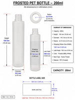 Load image into Gallery viewer, [ZMT47] Frosted Bottle With White Dispenser Pump - 200ml
