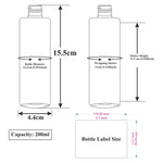Load image into Gallery viewer, [ZMK70] Black Sleek Bottle With Black Dome Fliptop Cap - 30ml,50ml,100ml &amp; 200ml
