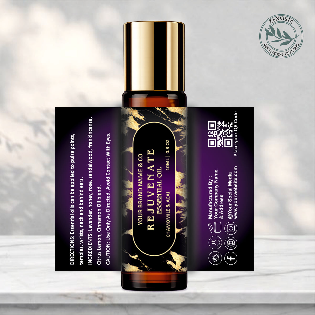 Customized Body Product Labels, DIY Cosmetic Label Editable Cosmetic L ...