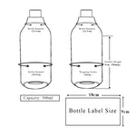 Load image into Gallery viewer, (ZMW95) White Milky Pet Bottle With Gold Flip Top cap  Capacity 300ml
