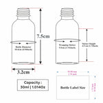 Load image into Gallery viewer, [ZMG221] Black Glass Bottle With Black Dropper - 25ml ,30ml &amp; 50ml
