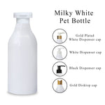 Load image into Gallery viewer, ( ZMW91 ) MILKY WHITE BOTTLE WITH ELITE FLIPTOP CAP - 300ML
