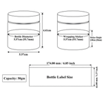 Load image into Gallery viewer, [ZMJ07] Frosted Glass Jar With Silver Cap- 50gm
