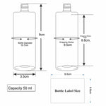 Load image into Gallery viewer, [ZMT147] Transparent Bottle With Black Twist Top Cap - 20ml, 50ml, 100ml &amp; 200ml
