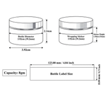 Load image into Gallery viewer, [ZMJ04] Acrylic Shan Jar With White Color Cap- 8gm, 15gm, 50gm &amp; 100gm
