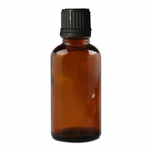 Amber Color Glass Bottle With Black euro dropper 10ml ,15ml, 20ml, 25ml, 30ml. 50ml [ZMG74]