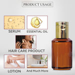 Load image into Gallery viewer, Amber Color Glass Bottle With Golden Flip Top Cap- 25ml,30ml [ZMG13]
