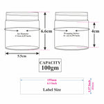 Load image into Gallery viewer, Amber Color Frosted glass Jar with Silver Color Tin airtight lid || 100gm ||ZMJ45||
