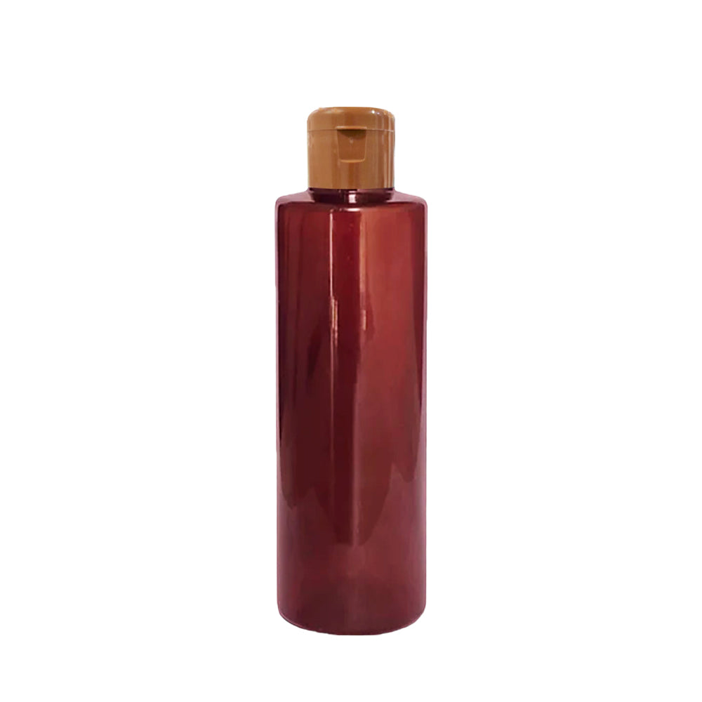 Amber Round Pet  Bottle , Amber Pet   Bottle , Zenvista Packagings, Packagings Solution, Flip top cap,  Brown flip top cap,  Amber Bottle with Brown fliptop cap, Cosmetic Bottle, Cosmetic Products, Packaging Bottle For  Shampoo, Lotions, Hand Wash, Body Wash, Mssage Oil