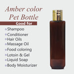 Load image into Gallery viewer, ZMA27 | PREMIUM AMBER COLOR BOTTLE WITH GOLD MATELIZED FLIP TOP CAP | 100ML &amp; 200ML
