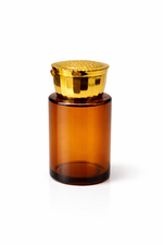 Load image into Gallery viewer, [ZMA53] Amber Sleek Bottle With Disco Fliptop Cap - 30ml,50ml &amp; 100ml
