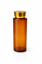 Load image into Gallery viewer, [ZMA53] Amber Sleek Bottle With Disco Fliptop Cap - 30ml,50ml &amp; 100ml
