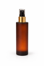 Load image into Gallery viewer, [ZMG201] Amber Frosted Glass Bottle With Gold Black Mist Spray - 30ml,50ml &amp; 100ml
