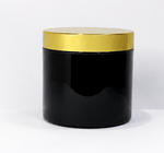 Load image into Gallery viewer, [ZMJ73] Black PP Jar With Golden Cap - 50gm &amp; 100gm
