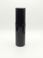 Load image into Gallery viewer, [ZMJ73]  Black Milan Pet Bottle With Black Lotion Pump &amp;  Black Over cap - 50ml, 100ml &amp; 200ml
