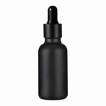 Load image into Gallery viewer,  Zenvista Packagings Black  Glass Bottle With Black Dropper 
