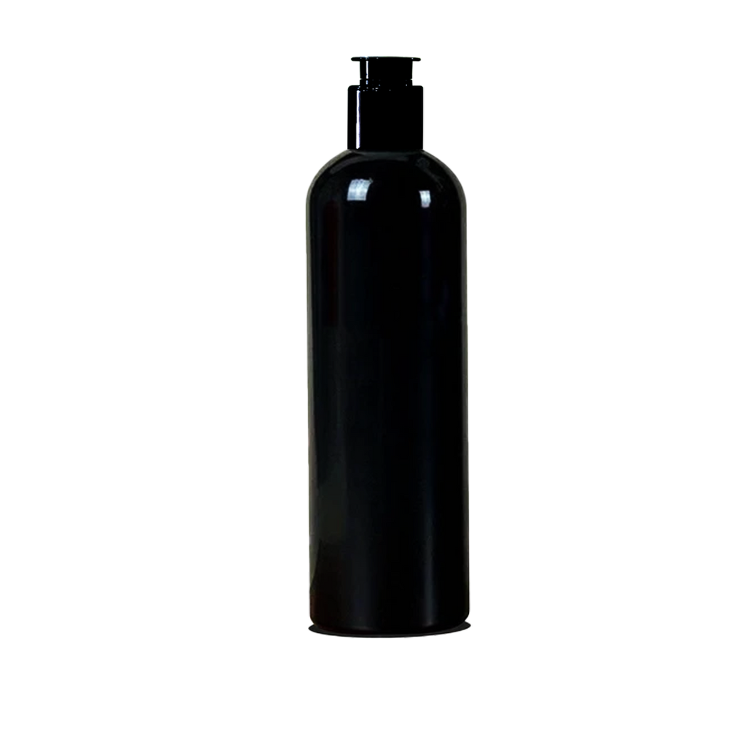 Black Round Shoulder  Bottle , Black PET  Bottle , Zenvista Packagings, Packagings Solution, Kettle cap,  Black Bottle with  Black Kettle cap, Cosmetic Bottle, Cosmetic Products, Packaging Bottle For  Shampoo, Lotions, Hand Wash, Body Wash, Mssage Oil