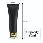 Load image into Gallery viewer, [ZMU05] Black Tube With Golden Cap - 50ml &amp; 100ml
