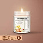 Load image into Gallery viewer, Vintage Editable Candle Label, Candle Label Design, Candle Sticker, Custom Product Label, Canva Labels,DIY Candle Label, Printable Jar label
