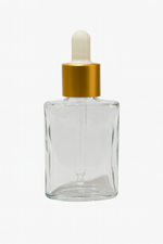 Load image into Gallery viewer, [ZMG158] Glass Venn Bottle With Gold White Dropper Fitting 25-30ml
