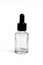 Load image into Gallery viewer, [ZMG170] Glass Round Rectangle Bottle With Black Dropper 25-30ml
