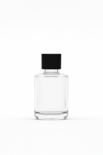 Load image into Gallery viewer, [ZMG171] Glass Round Rectangle Bottle With Black Screw Cap 25ml -30ml
