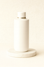Load image into Gallery viewer, [ZMW128] HDPE White Cupbase Bottle With Gold Streak White Fliptop Cap 250ml

