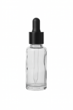 Load image into Gallery viewer, [ZMG153] Glass Bottle With Black Dropper Fitting
