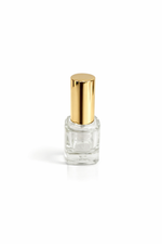Load image into Gallery viewer, [ZMS76] Transparent Glass Soft Square Bottle With Gold Mist Spray &amp; Gold Cap 6 to 8 ml
