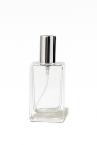 [ZMS52] Transparent Perfume Bottle With Silver Cap - 20ml