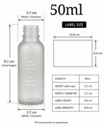 Load image into Gallery viewer, [ZMG131] Frosted Glass Bottle With White Lotion Pump
