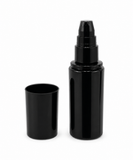 Load image into Gallery viewer, [ZMJ73]  Black Milan Pet Bottle With Black Lotion Pump &amp;  Black Over cap - 50ml, 100ml &amp; 200ml
