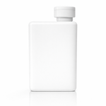 Load image into Gallery viewer, [ZMWH05] White Rectangle Edge Cap Bottle With White Elite Cap - 200ml
