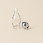 Load image into Gallery viewer, [ZMG143] Thick Glass Attar Bottle With Silver Cap
