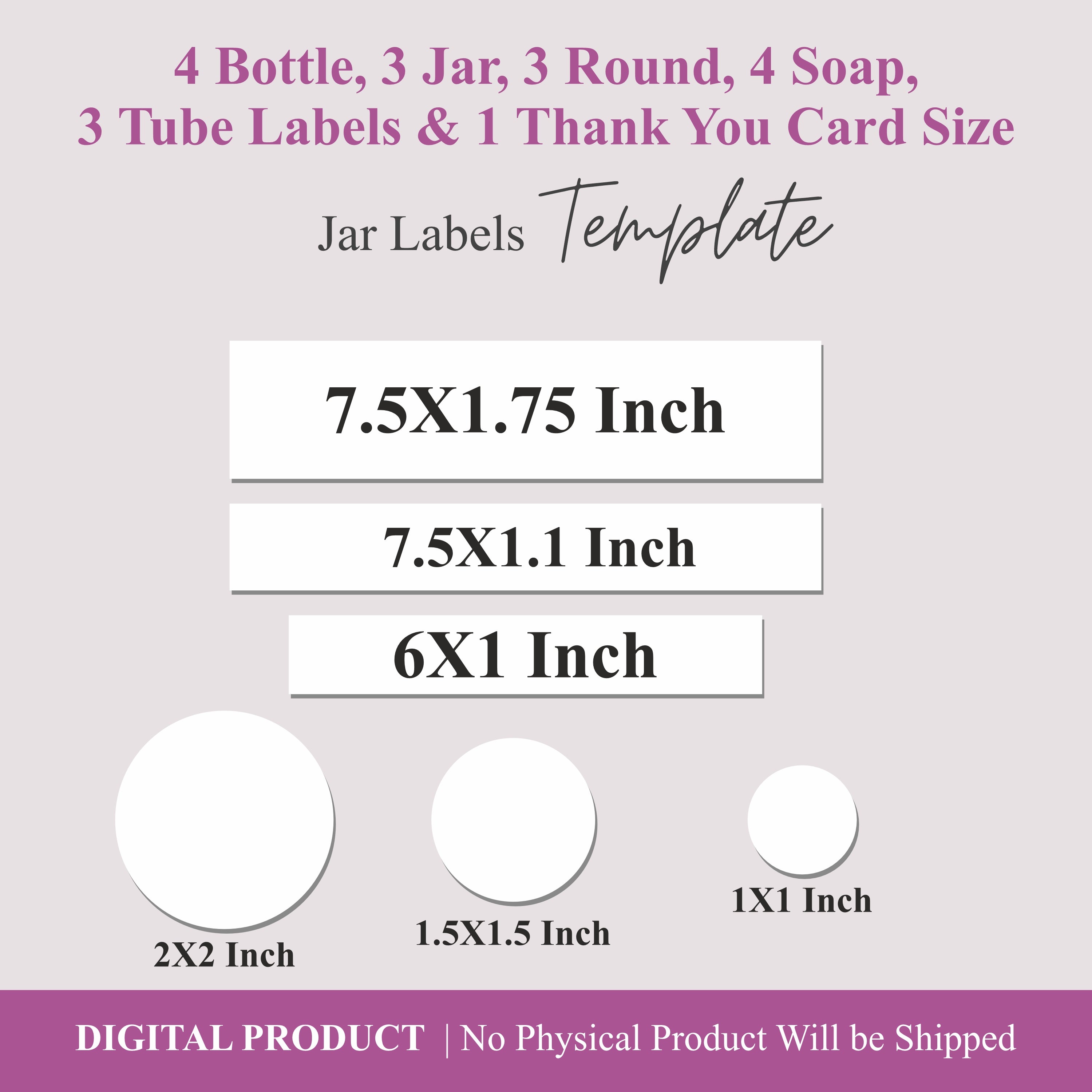 Customized Body Product Labels, DIY Cosmetic Label Editable Cosmetic Labels, Candle Label, Cosmetic Label Printable, Custom Skin Care Labels