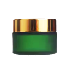 Dark Green Color Jar,  Zenvista Packagings, Packagings Solution,  Gold cap,  Dark Green Color Jar with  Gold  Screw cap, Cosmetic  Jar , Cosmetic  Products Packagings,  Jar for,  Lotion,  Face Cream , Body  Massage Cream  