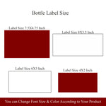 Load image into Gallery viewer, Product Label Template Editable Cosmetic Label Template Skin Care Label Essential Oil Bottle Label Body-care Label Printable Label Canva
