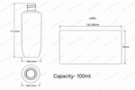 Load image into Gallery viewer, [ZMWH37] Pink Cupbase Bottle With White Novo Lotion Pump - 50ml &amp; 100ml
