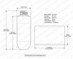 Load image into Gallery viewer, [ZMWH10] HDPE White Cupbase Bottle With Gold Fliptop Cap -100 &amp; 250ml
