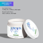 Load image into Gallery viewer, Product Label Template Editable Cosmetic Label Template Skin Care Label Essential Oil Bottle Label Body-care Label Printable Label Canva
