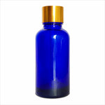 Load image into Gallery viewer, Blue Color Bottle With Golden Screw Cap-25ml,30ml [ZMG11]
