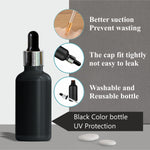 Load image into Gallery viewer, Black Color Bottle With Silver Plated Black Dropper- 25ml,30ml [ZMG04]
