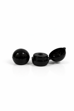 Load image into Gallery viewer, [ZMA54] Amber Sleek Bottle With Black Dome Fliptop Cap - 30ml , 50ml , 100ml &amp; 200ml
