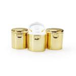 Load image into Gallery viewer, [ZMPC06] Gold Plated Flip top Cap _ 20mm &amp; 24mm Neck

