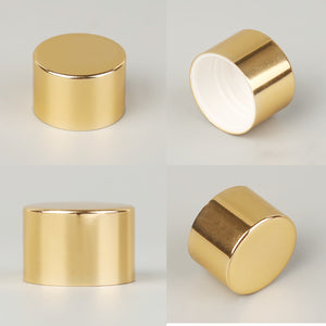 [ZMPC18] Beautiful Gold Plated Screw Cap - 20mm & 24mm Neck